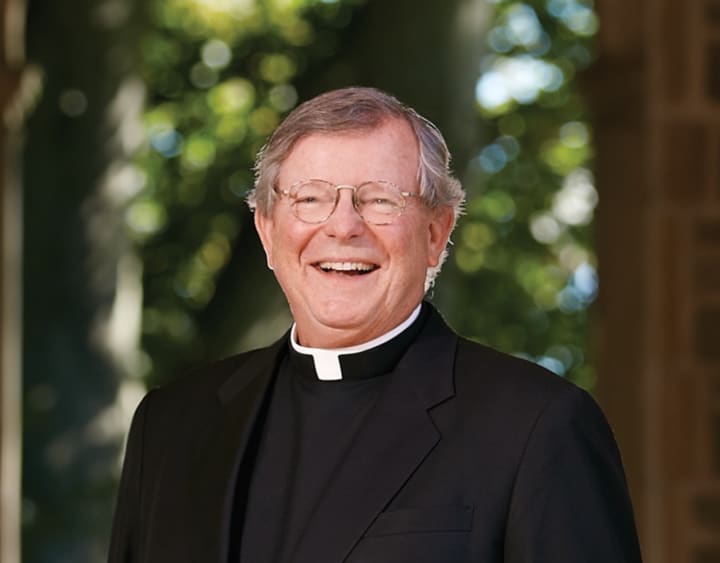 The Rev. Jeffrey von Arx will be leaving his position as president of Fairfield University.