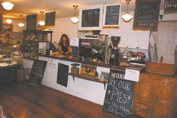 The Vreeland Store in West Milford, serves organic coffee from Stumptown Coffee Roasters of Red Hook, Brooklyn.