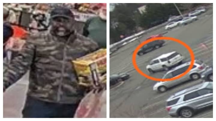 Suspect and suspect vehicle