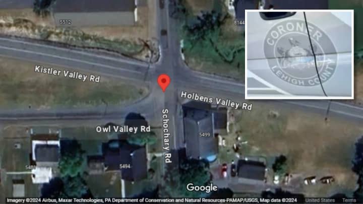 Schochary Road and Kistler Valley Road, Lynn Twp.; Lehigh COunty Coroner's Office&nbsp;&nbsp;