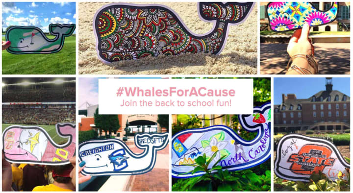 Vineyard Vines will benefit the Maritime Aquarium at Norwalk with their #WhalesForACause campaign.
