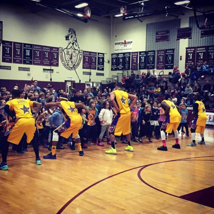 The Harlem Wizards play Sunday at Northern Valley Regional High School.