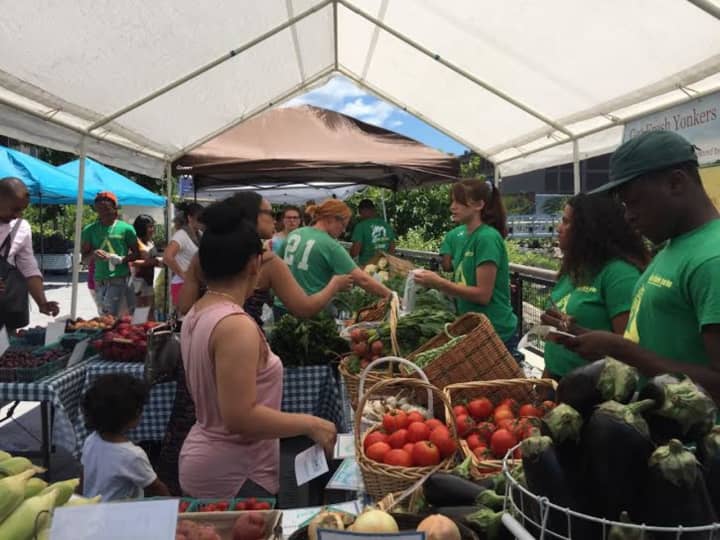 The Yonkers farmers market will open Friday.