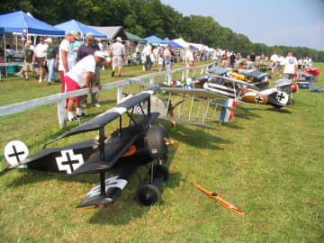 This year's R/C Jamboree at Old Rhinebeck Aerodome recognizes the 50th anniversary of the event with more than 100 model and vintage radio-controlled airplanes.