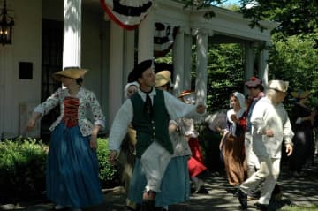 The Ringwood Manor celebrates Fourth of July.