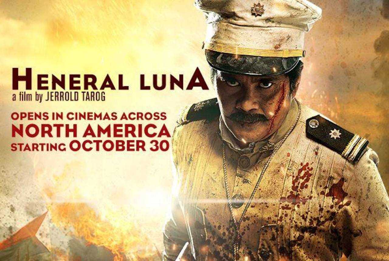 "Heneral Luna" will debut at Bowtie Cinemas in Bergenfield on Fri. Oct. 30. 