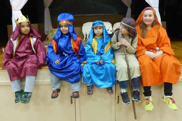 Kids dress in character for last year's "One Night in Bethlehem" event at Bloomingdale United Methodist Church.