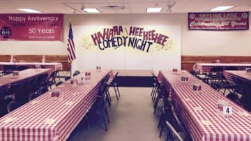 Skyline Fire Department in Ringwood will hold a comedy night.
