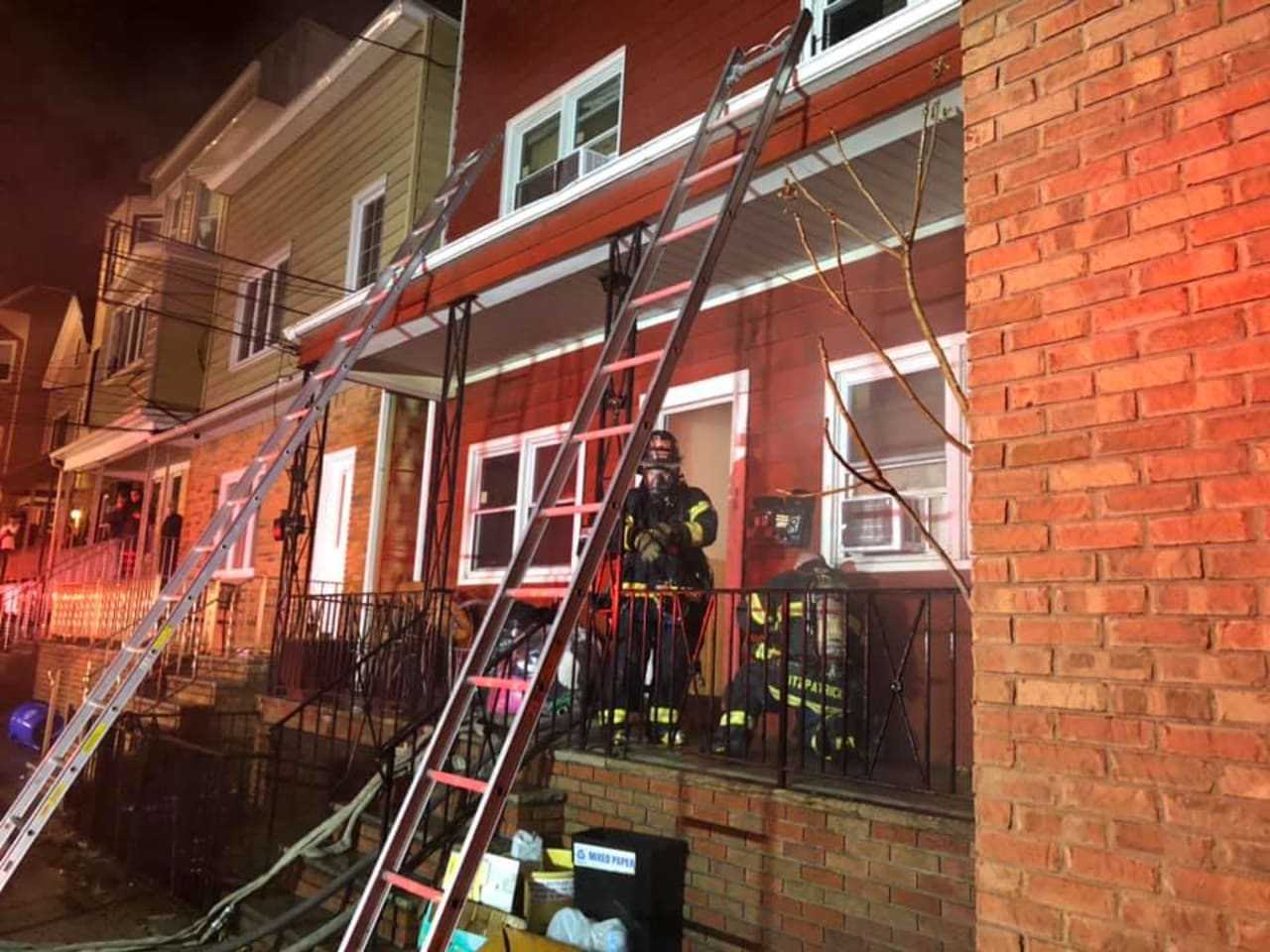 Bayonne fire at 9 Andrews St.