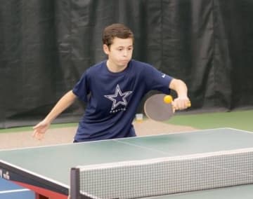 Youngsters can learn to play ping pong in Cresskill.