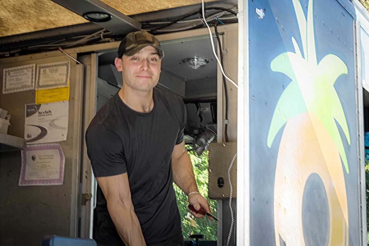 Tyler Moss, the founder of Norwalk-based Cocoanuts.