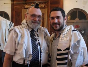 Teaneck's Alvin Reinstein, 66, and Sam Reinstein, 27, were the first father and son duo in their rabbinic program to graduate together.