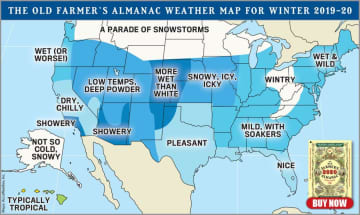 Old Farmer's Almanac's 2019-20 winter prediction.