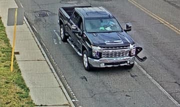 Police are attempting to locate the driver of a truck that was potentially in a hit-and-run in Western Massachusetts.