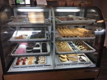 Cookies and other goodies on display at Bronx Buns and More in Danbury.