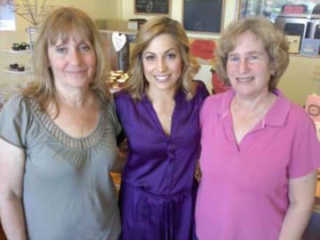 Jane Fieder (left) with Lesley Nagy, Correspondent of The Better Show and Miriam Bloom.
