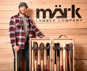 Marc Bourgeois will be bringing a selection of his bats to northern New Jersey this weekend, for folks to try out.