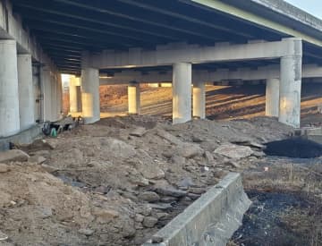 Around 17 large hauls of construction excavation waste were dumped along I-95 and I-287 in Rye, police said.