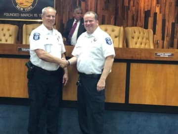 Lt. Jeff Wanamaker was recently promoted to Captain.