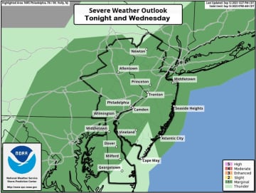 Severe weather outlook Sept. 13.