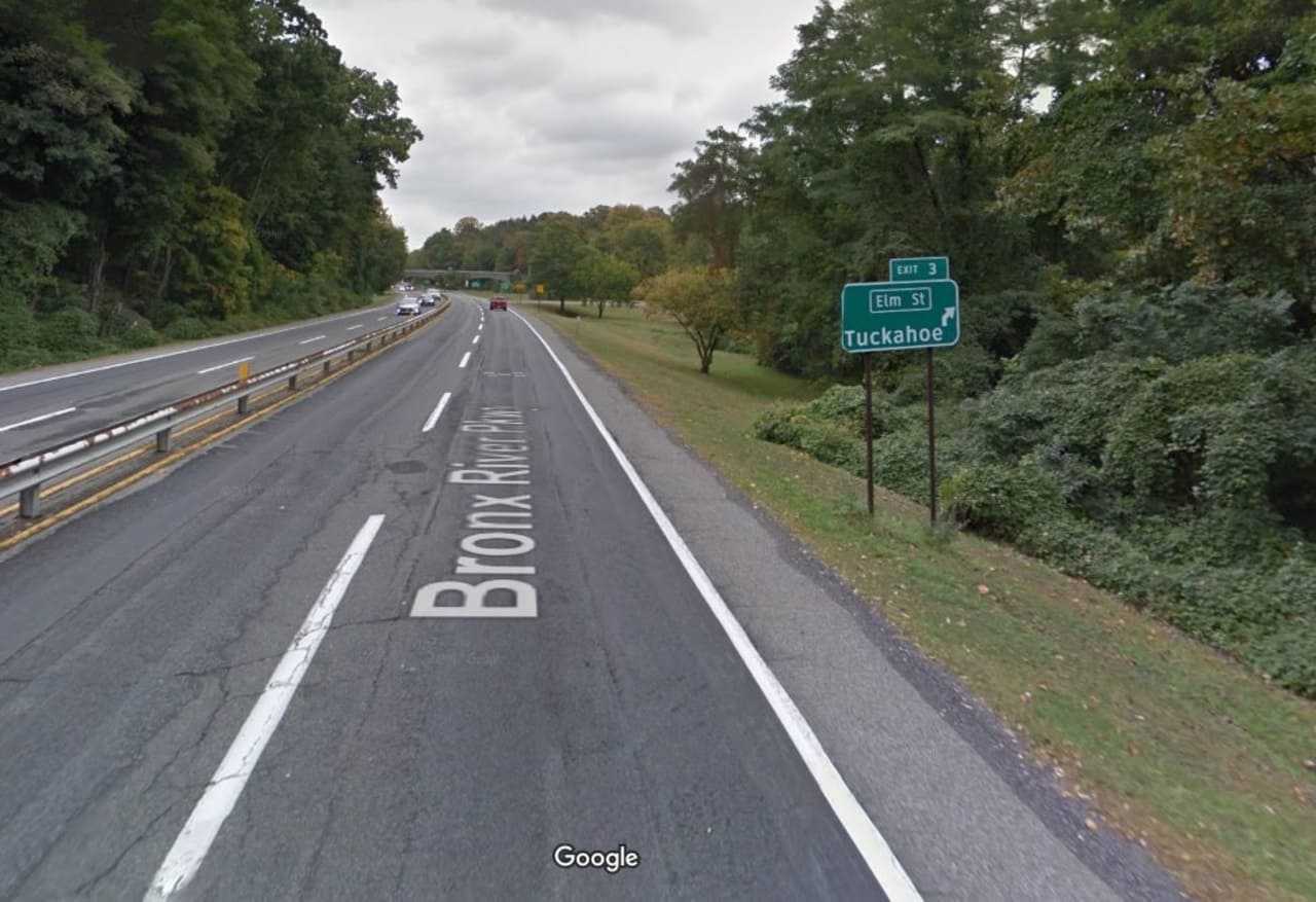 The Elm Street exit for the Bronx River Parkway will be closed in Tuckahoe for several months.