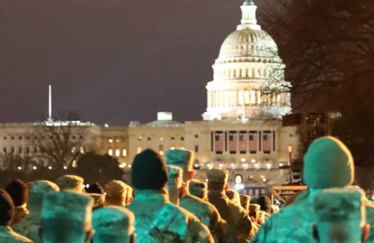"Second and third looks": All 25,000 National Guard troops and U.S. Army staff assigned to the presidential inauguration in Washington, D.C. were being vetted.