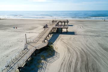 Bennett Avenue in Wildwood City, Lavender Road in Wildwood Crest and  East 10th Avenue in North Wildwood beaches have been reopened.
