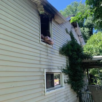 Multiple crews responded to an Eastchester home to help knock down the flames that broke out.