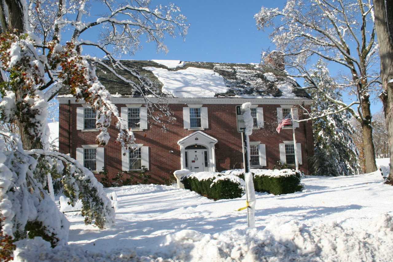 C.H. Booth Library in Newtown