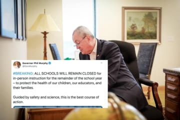 Gov. Phil Murphy closed New Jersey schools for the remainder of the year.