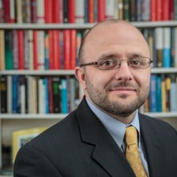 The Rev. K. Jason Coker, the pastor at Wilton Baptist Church, will discuss his recent book, "James in Postcolonial Perspective," at Temple B'nai Chaim in Georgetown.