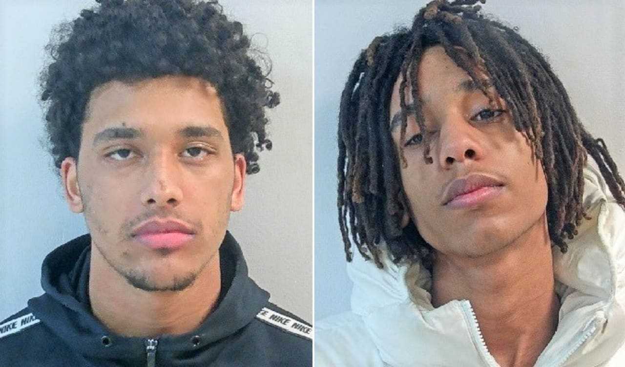 Timothy Alvarez (left), Jalen Hansford