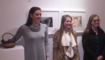 Darien High School students, Abigail Cragin, Regan Keady, and Courtney Lowe, recently had their work shown at the Osilas Gallery at Concordia College during the 11th annual StART Art Exhibition sponsored by the Heart of Neiman Marcus Foundation.