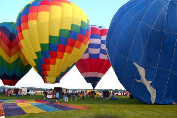 The Hudson Valley Hot-Air Balloon Festival is scheduled from July 8-10.
