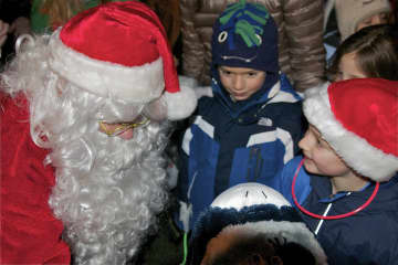 Santa will greet kids at American Legion Post 8 in New Rochelle on Dec. 13. 