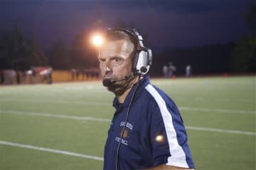 Eastchester High's Head Football Coach Fred DiCarlo was named Section 1's Class A Co-Coach of the Year.