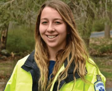 Riley DeJong is being honored as the EMS Provider of the Year by the Firemen's Association of the State of New York for her role in the rescue of victims of an horrific train crash in Valhalla.