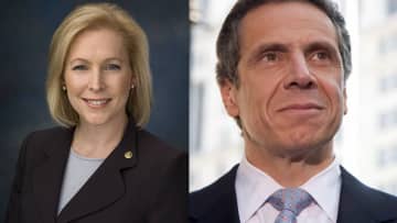 Kirsten Gillibrand and Andrew Cuomo