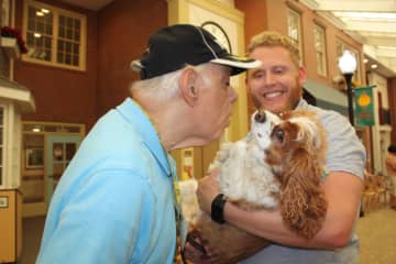 Waveny LifeCare Network residents enjoyed the annual “Dog Days of Summer Dog Show."