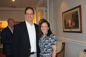 Rye residents Douglas DeStaebler and Laura Kelleher each were honored with the Gold Spirit Award by the Rye YMCA.