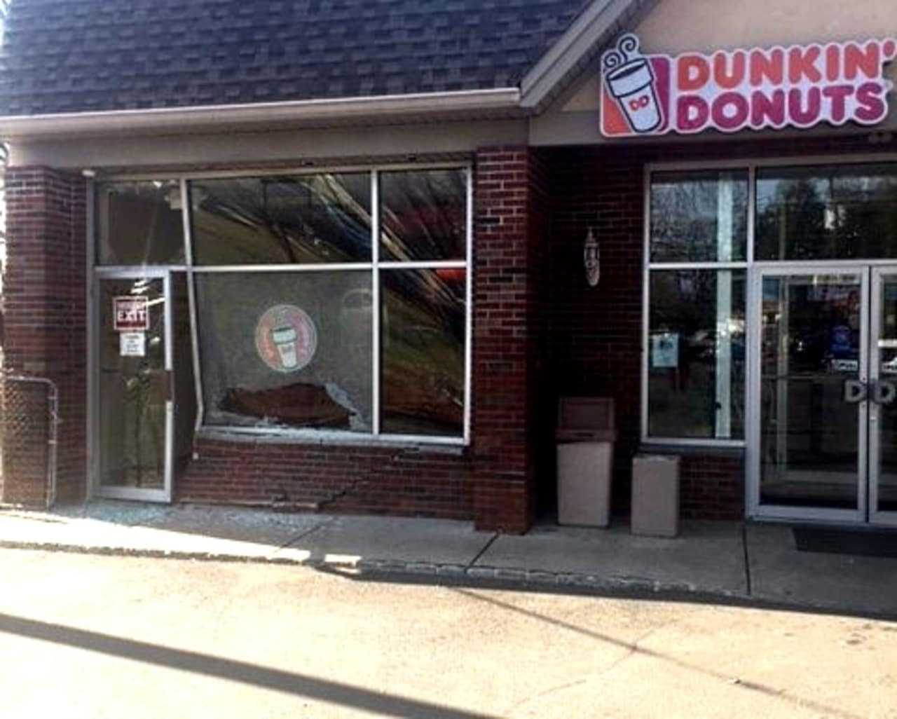 The damage wasn't significant enough to keep the business from reopening, police said.