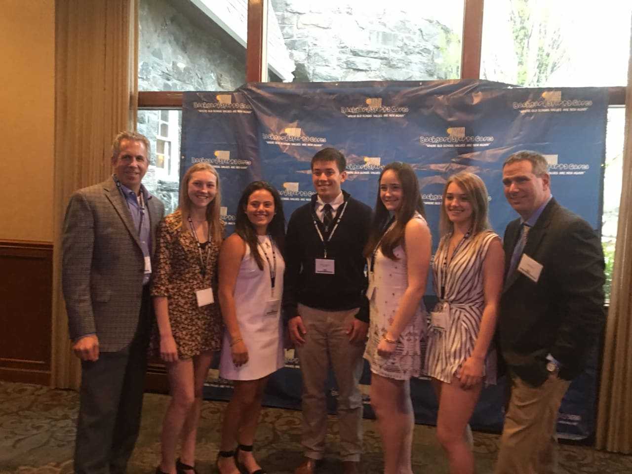 Honorees from Mamaroneck High School.