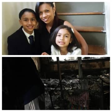 A GoFundMe campaign has been started to help a single mom and her two young kids following a fire that destroyed their Bloomfield home