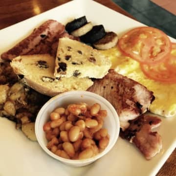 A traditional Irish breakfast at Celtic Kitchen in New Milford.