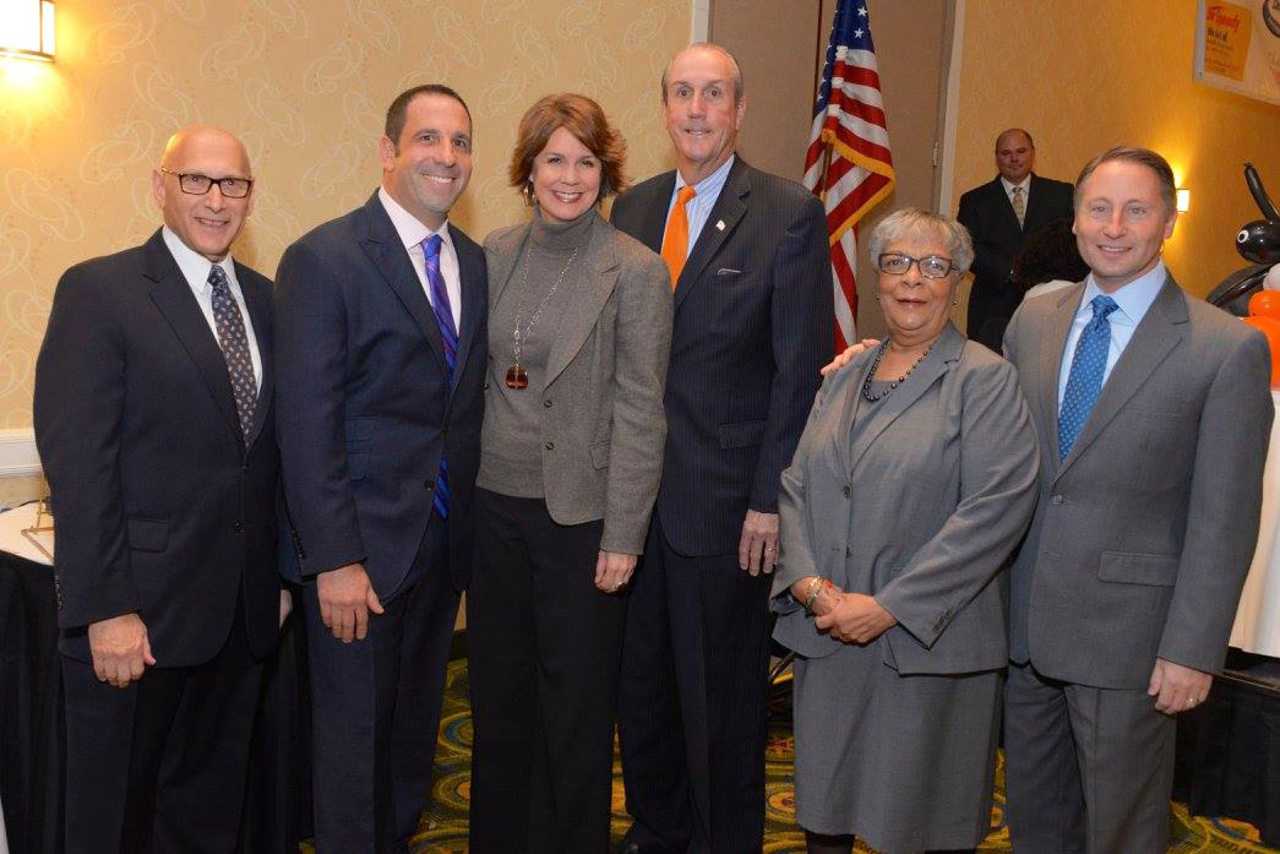Linda Rey of Rey Insurance was honored for giving back to the community.