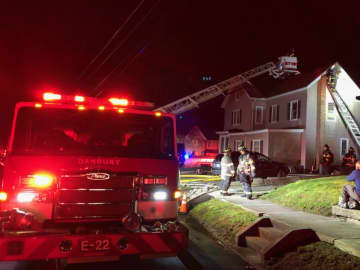 Danbury Fire Department put out a house fire on Quien Street late Saturday, April 20.