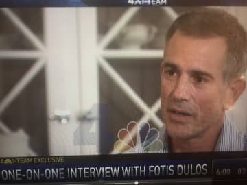 Fotis Dulos speaks to NBC 4 New York in his first one-on-one interview since his wife Jennifer Farber Dulos disappeared on Friday, May 24.