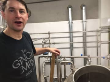 Peter Cowles at Aspetuck Brew Lab