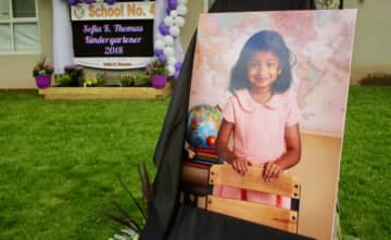 Sofia Thomas, 5, died with her grandmother in a vehicle crash late last year.