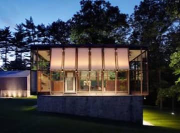 This house designed by Philip Johnson is up for sale for $12 million.